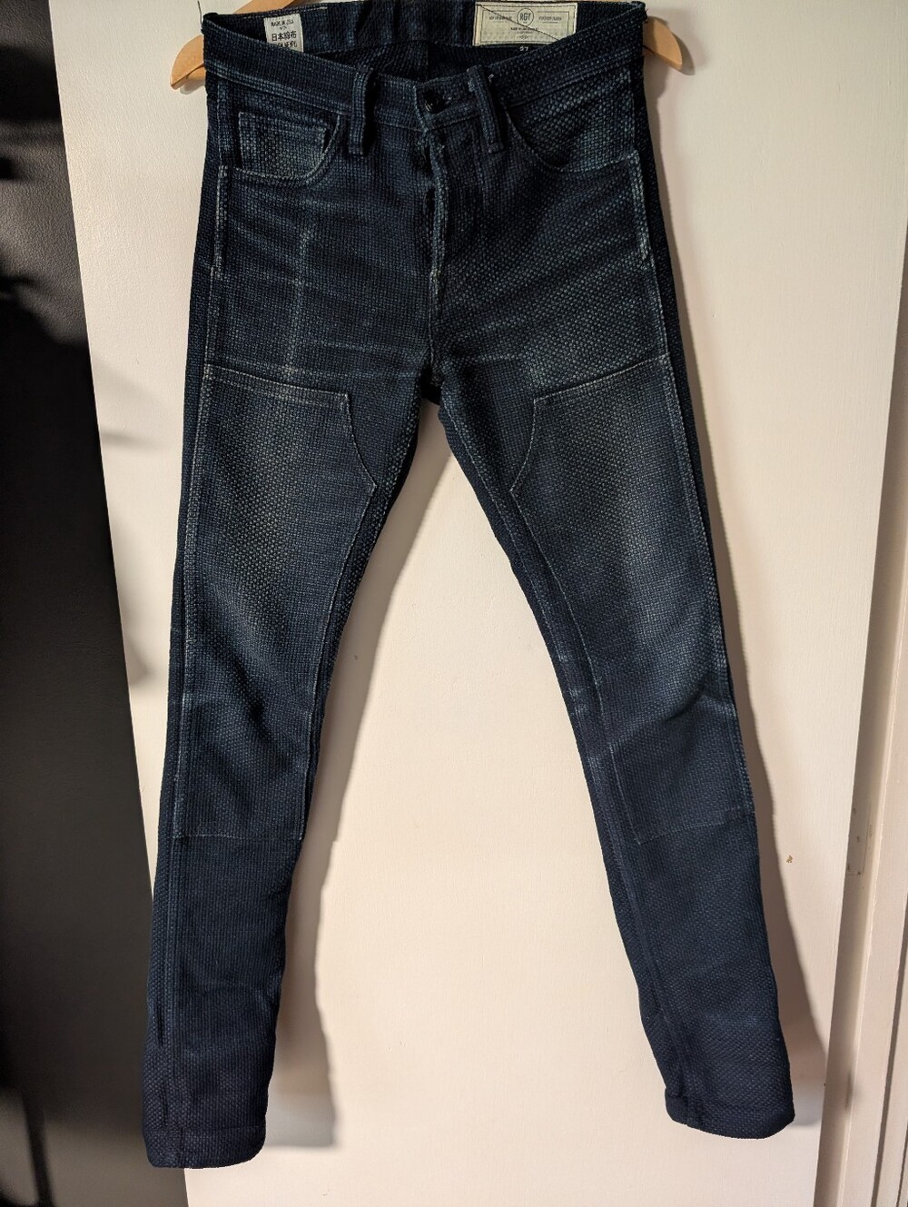 Rogue Territory Stanton Double Knee Sashiko Japanese Workwear Denim 27